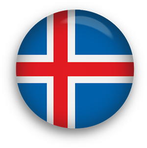 iceland flag button 1